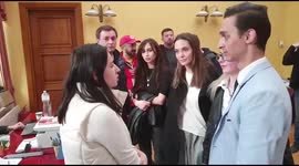 Angelina Jolie in surprise Ukraine visit