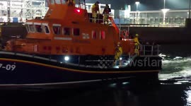 Migrants have been spotted being brought to UK shores by Border Force