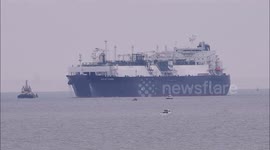 Gas ship arrives from Nigeria to supply UK with gas off Kent