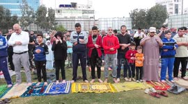 Gaza residents mark end of Ramadan with Eid al-Fitr prayers