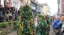 'Jack in the Green' May Day celebration concludes in Hastings with vibrant procession