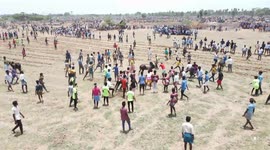 Angry bulls fling locals in air during traditional Indian festival