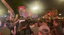 Hundreds rally outside Supreme Court following abortion law leak
