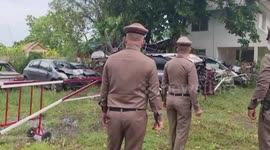 Thai wife arrested after 'running over Danish husband in staged car crash for £232k life insurance payout'