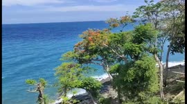 Summer in the ocean, calmness and stress-free, a gift of nature