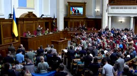 Boris Johnson addresses Ukrainian parliament and labels conflict as country's 'finest hour'