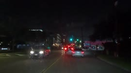 Houston cyclist almost gets hit by two cars after running red light in Midtown