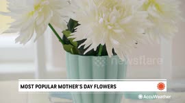 What are most popular flowers for Mother's Day?