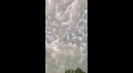 See to believe these stunning Mammatus clouds over Oklahoma skies