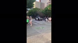 Police disperse abortion rights protesters in Austin, Texas