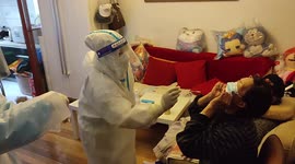 Nucleic Acid Screening In Shanghai, China