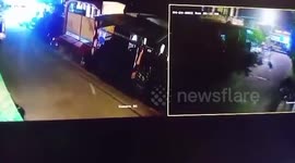 Woman has face burnt in unprovoked acid attack by motorcycle-riding men