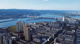 Gezhou Dam Water Conservancy Project In Yichang, China
