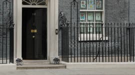 Japanese Prime Minister Fumio Kishida Visits British Prime Minister Boris Johnson At 10 Downing Street In London