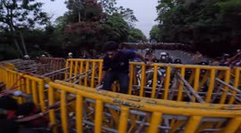 Newsflare Edit - Clash between Sri Lankan university students and police during a protest against the government