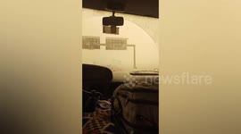 Apocalyptic scenes as dust storm shrouds Baghdad, Iraq