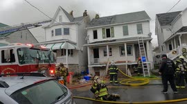 3 homes lost in 2nd alarm duplex fire, spruce street Kulpmont, Pennsylvania