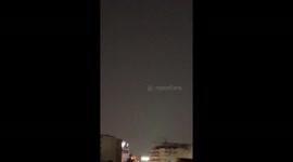 Bucharest resident captures strange 'unidentified lights' dancing in night sky