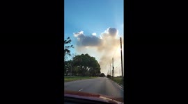 US: Wildfire Continues To Burn In Broward County, Florida
