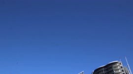 ‘Ukraine’ is written in the sky above Sydney