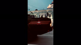 Rehearsal of May 9 Victory Parade in Russian city of Tver