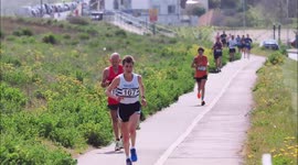 Over 300 runners take part in The Island Run in Kent, UK
