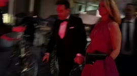 Ant and Dec pose for photos with fans as they leave BAFTA TV Awards