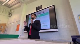 Rapping science teacher goes viral with his catchy educational songs