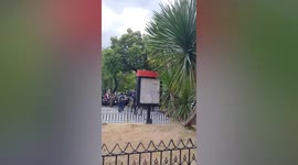 Angry protesters slam landslide win of Philippine dictator's son in presidential race