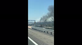 Grass fire in New Mexico triggers evacuations