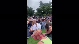 US: Hundreds Gather For Pro-Choice Rally At Balboa Park In California