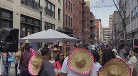 Cinco de Mayo celebration in Philadelphia, PA, US