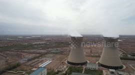 Thermal Power Plant in Zhangye City, China