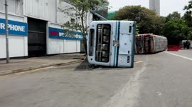 A drive through deserted Colombo streets as shoot on sight order issued