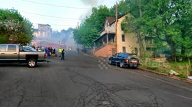 1st Alarm Building Fire 203 South 7th Street, Shamokin, Pa