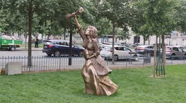 First time a statue of a Black woman slave is erected in Paris. Her name,Solitude (or Soledad). 12 may 2022