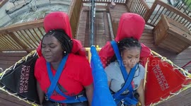 Amusement Park Scream Ride