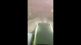 US: Powerful Winds Cause Low Visibility In Nebraska