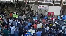 Frenzied shoppers rush to buy second-hand goods at Japanese surplus store in Thailand