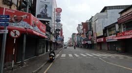 Deserted streets in Sri Lankan capital after government imposes curfew to quell unrest