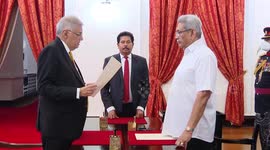 Leader of the UNP, Ranil Wickremesinghe was sworn in as the Prime Minister of Sri Lanka