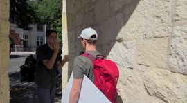 Protest and counter protesters engage at abortion rights rally in San Antonio Texas