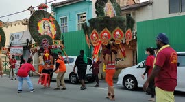Buddhists celebrate 'Wesak Day' with colorful parade in Malacca, Malaysia