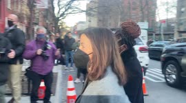 Governor Kathy Hochul attends fashion show during NYC Fashion Week