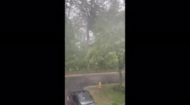 US: Severe Thunderstorms With Intense Hail Hit Washington Metro Area 3