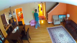 Man falls during hide and seek