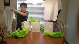 Sibling Baby Announcement