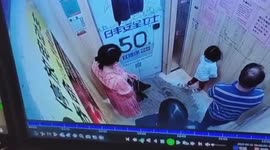 Lift drops down seven floors with family still inside