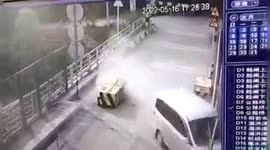 Ten killed after minibus falls into river in southern China