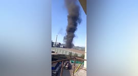 Huge twister made of black IRON dust spotted in northern China